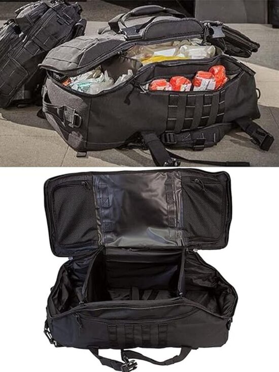 Rothco 3-In-1 Convertible Mission Bag 3-in-1 Military Travel Bag | Tactical Duffle & Backpack